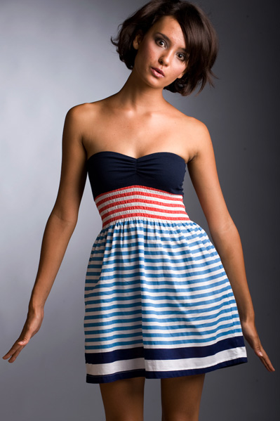 girly-strapless-sailor-red-navy-white-summer-dress